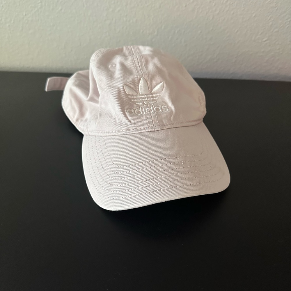 Pink adidas baseball cap